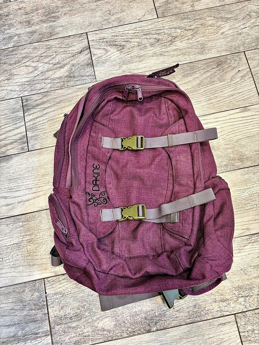 Dakine Purple Backpack